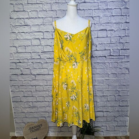 Printed Fit & Flare Cami Mini Dress XXL - Picture 6 of 12